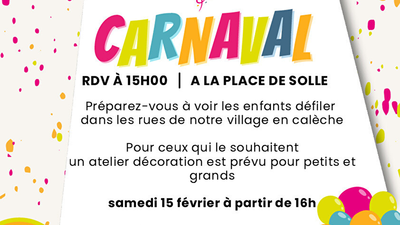 Carnaval-Commarin-Solle