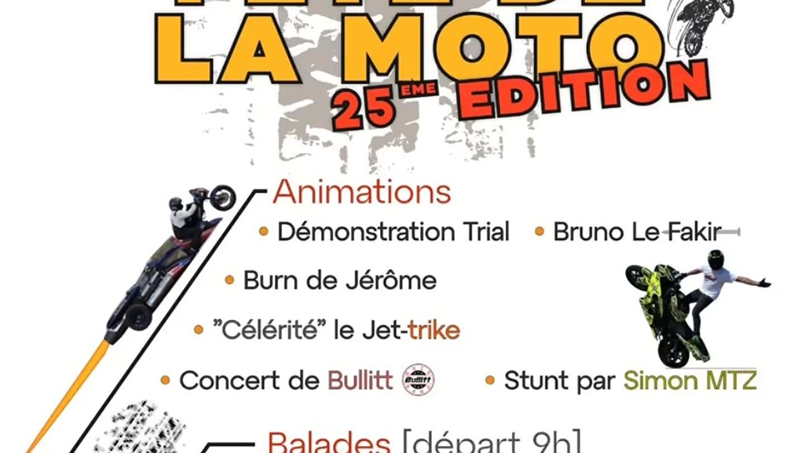 Fête de la moto- 25ème édition-Bligny sur ouche